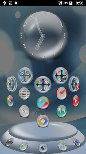 Next Launcher Theme Sphere screenshot 5