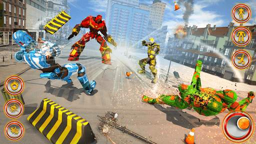 Police  Dragon Robot Car War screenshot 9