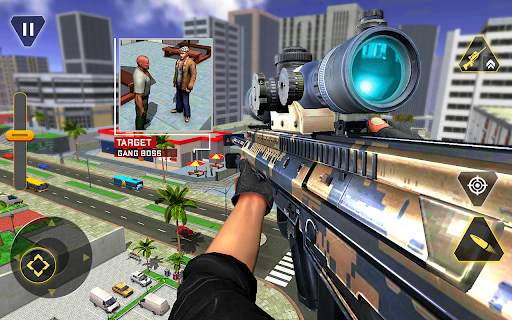 City Sniper Gun Shooting Games screenshot 8