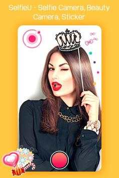 SelfieU - Selfie Camera, Beauty Camera, Sticker screenshot 1