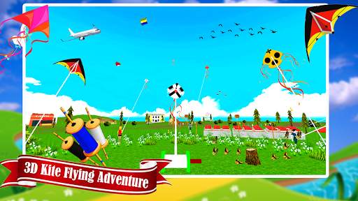 Basant The Kite Fight 3D : Kite Flying Games 2021 screenshot 1