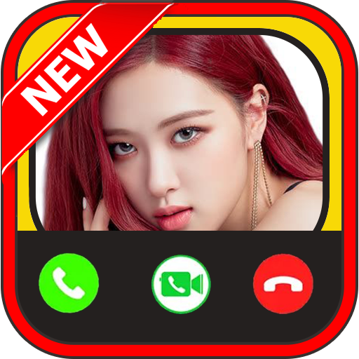 Fake Video Call : Rose BLACKPINK Call You icon