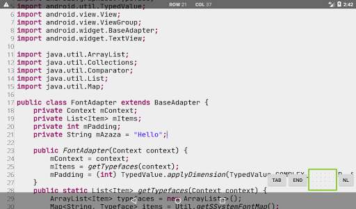 Editor   screenshot 7