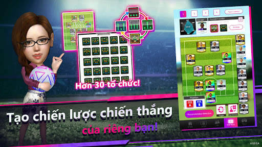 SEGA Pocket Club Manager screenshot 1