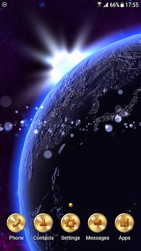 Solar system live wallpaper screenshot 1