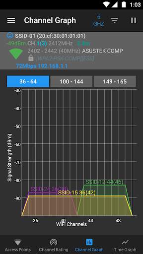 WiFi Analyzer (open-source) screenshot 5