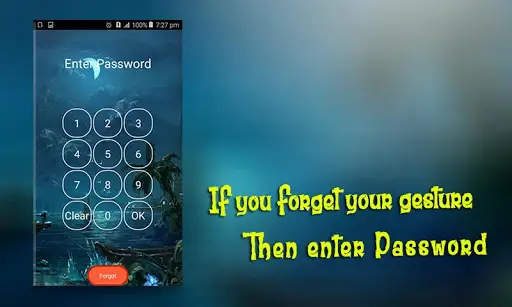 Gesture Lock Screen скриншот 2