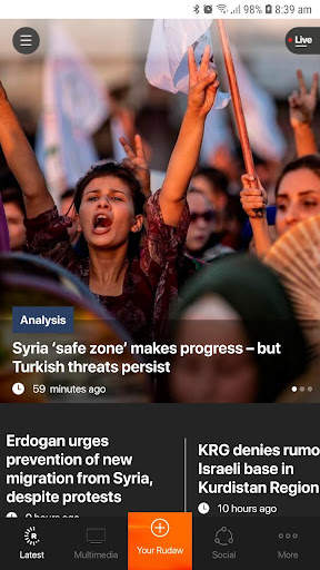 Rudaw screenshot 1