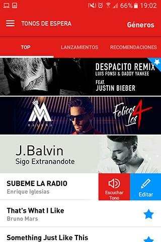 Tonos de Espera screenshot 3