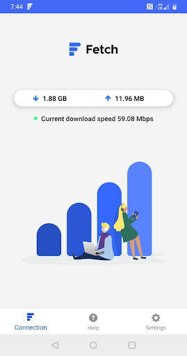 Fetch Internet - No More Hostpots & Public WiFi screenshot 1