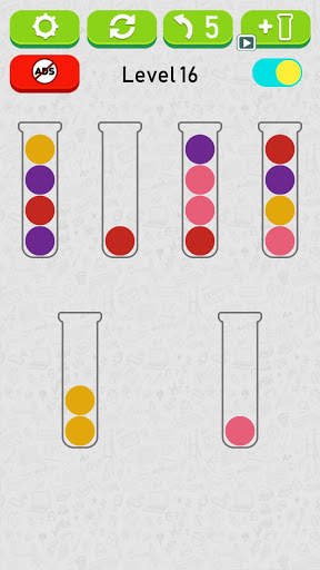Ball Sort 2D screenshot 1