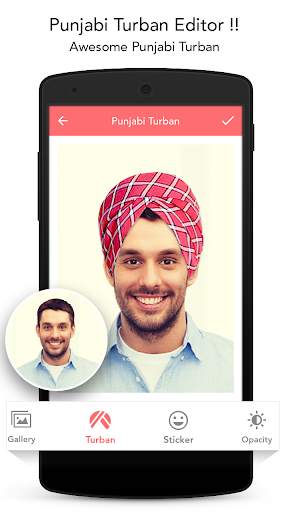 Punjabi Turbans Photo Editor screenshot 1