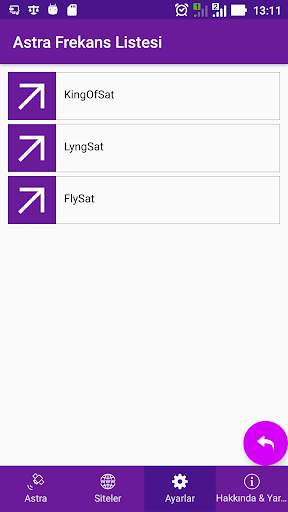 Astra Frequency List screenshot 10
