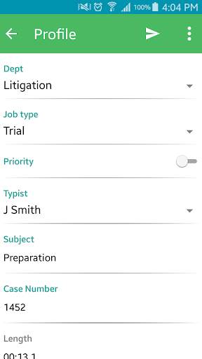 Winscribe Professional screenshot 3