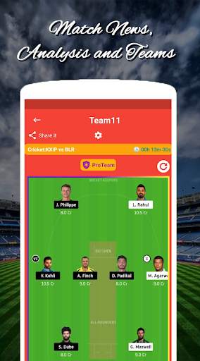 Dream11 Fantasy Cricket Dream-11 Team Prediction screenshot 1