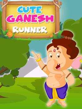 Cute Ganesh Runner - Running Game screenshot 1