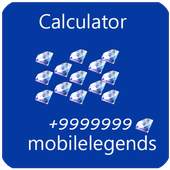 Diamond Mobile Legends Bang Bang Calculator 1.0