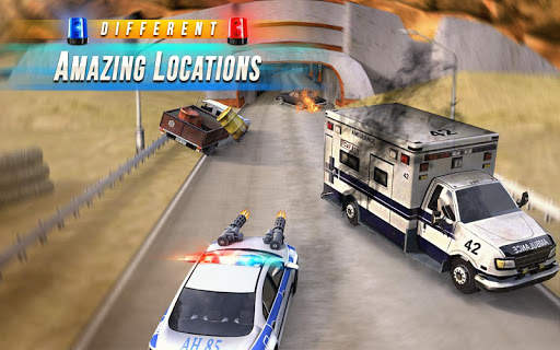 Road Riot Police Car Chase Stunts Racing screenshot 3