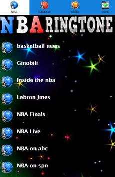 Nba Ringtones screenshot 1