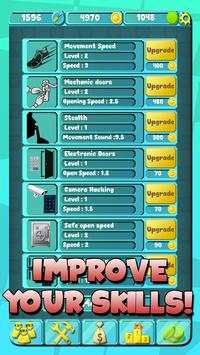 Clicker Thief: Perampokan Toko screenshot 5