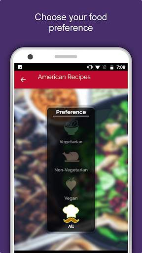American Food Recipes Offline screenshot 1