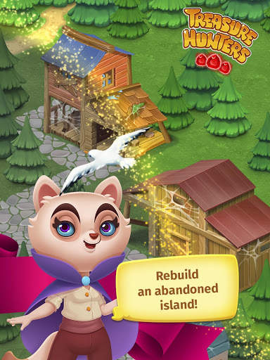 Treasure Hunters: free match3 gems screenshot 10