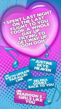 Guess Popular Love Song Quiz screenshot 1