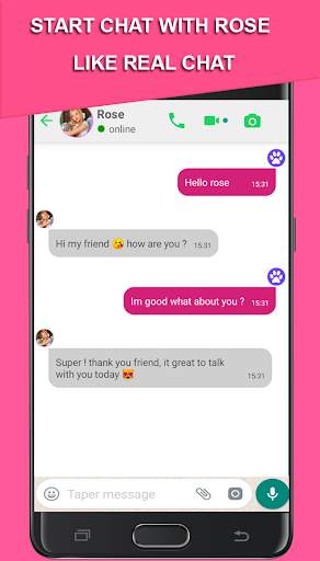 Black pink fake call video stimulation screenshot 5
