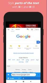 Web browser & search screenshot 3