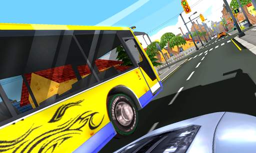 Метро Автобус Racer скриншот 3