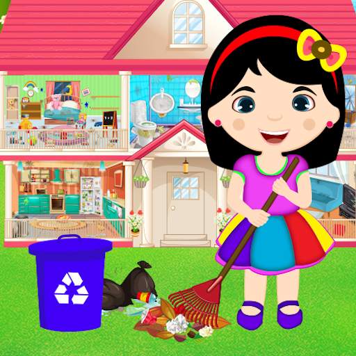 Baby Girl Cleaning Home - Keep Your House Clean 2.0