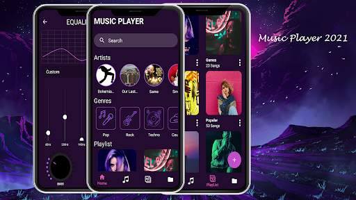 Music Player 2021 - Audio Player screenshot 1