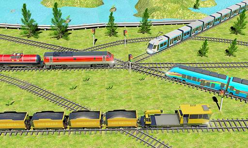 Indian Train City 2019 – Oil Trains Game Driving screenshot 1