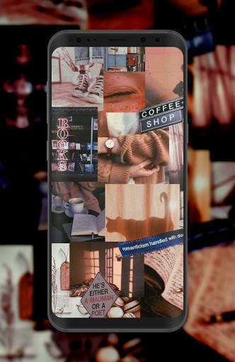 Brown Aesthetic Wallpaper screenshot 1