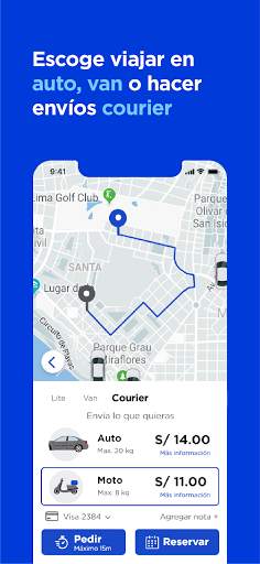 Directo, un app de taxi screenshot 3