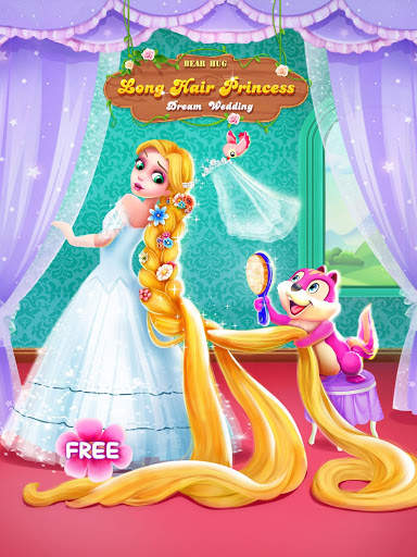 Long Hair Princess Wedding screenshot 1