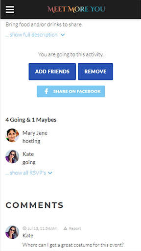 Meet More You - Socials screenshot 4