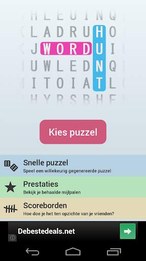 Woordzoeker Nederlands screenshot 1