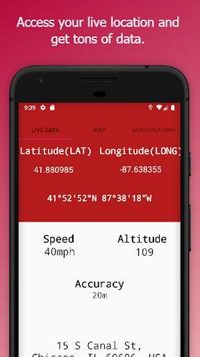 my Latitude and Longitude screenshot 1