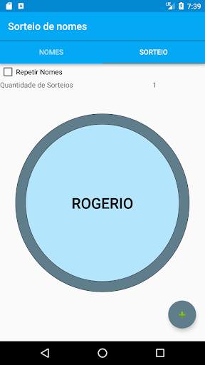 Sorteio de nomes screenshot 2