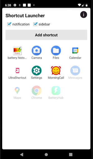 Shortcut Launcher screenshot 1