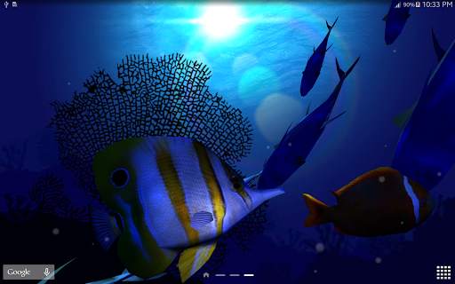 Ocean Blue 3D Live Wallpaper screenshot 13