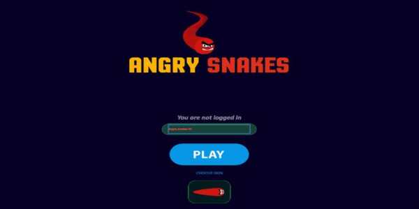 Angry Snake IO स्क्रीनशॉट 1