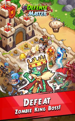 Defense Master: Merge Heros VS Zombies Kingdom screenshot 7