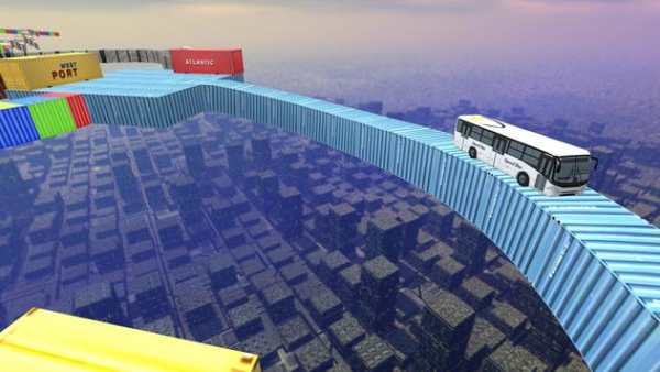 98% Impossible Bus Simulator Tracks Driving screenshot 4