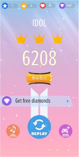 Magic Piano Tiles BTS - New Songs 2019 screenshot 7