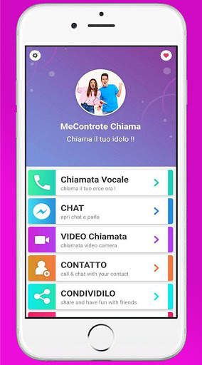 Fake Me Contro Te chiamata📞 स्क्रीनशॉट 1