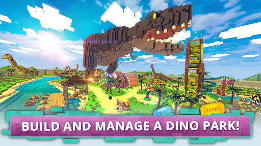 Dino Theme Park Craft screenshot 1
