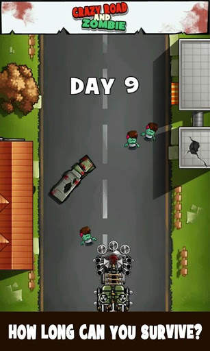 Crazy Road and Zombie screenshot 2