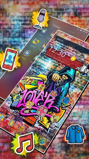 Graffiti Art Lover Theme screenshot 3